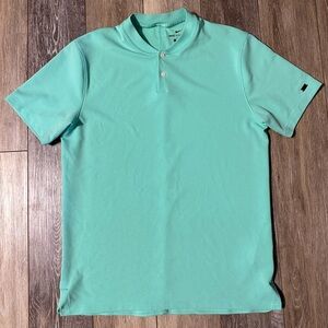 Nike Men's Tiger Woods Aqua Polo Shirt